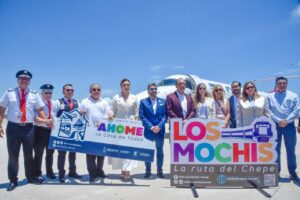 Inauguran rutas aéreas Los Mochis – La Paz y Los Mochis – Chihuahua