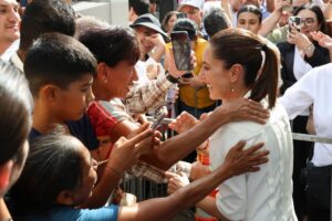 Claudia Sheinbaum inaugura áreas del pediátrico de Culiacán